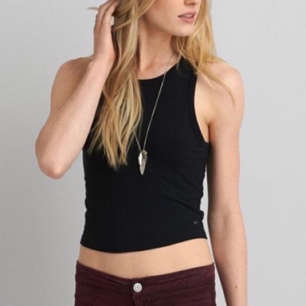 AE Soft & Sexy Black Tank